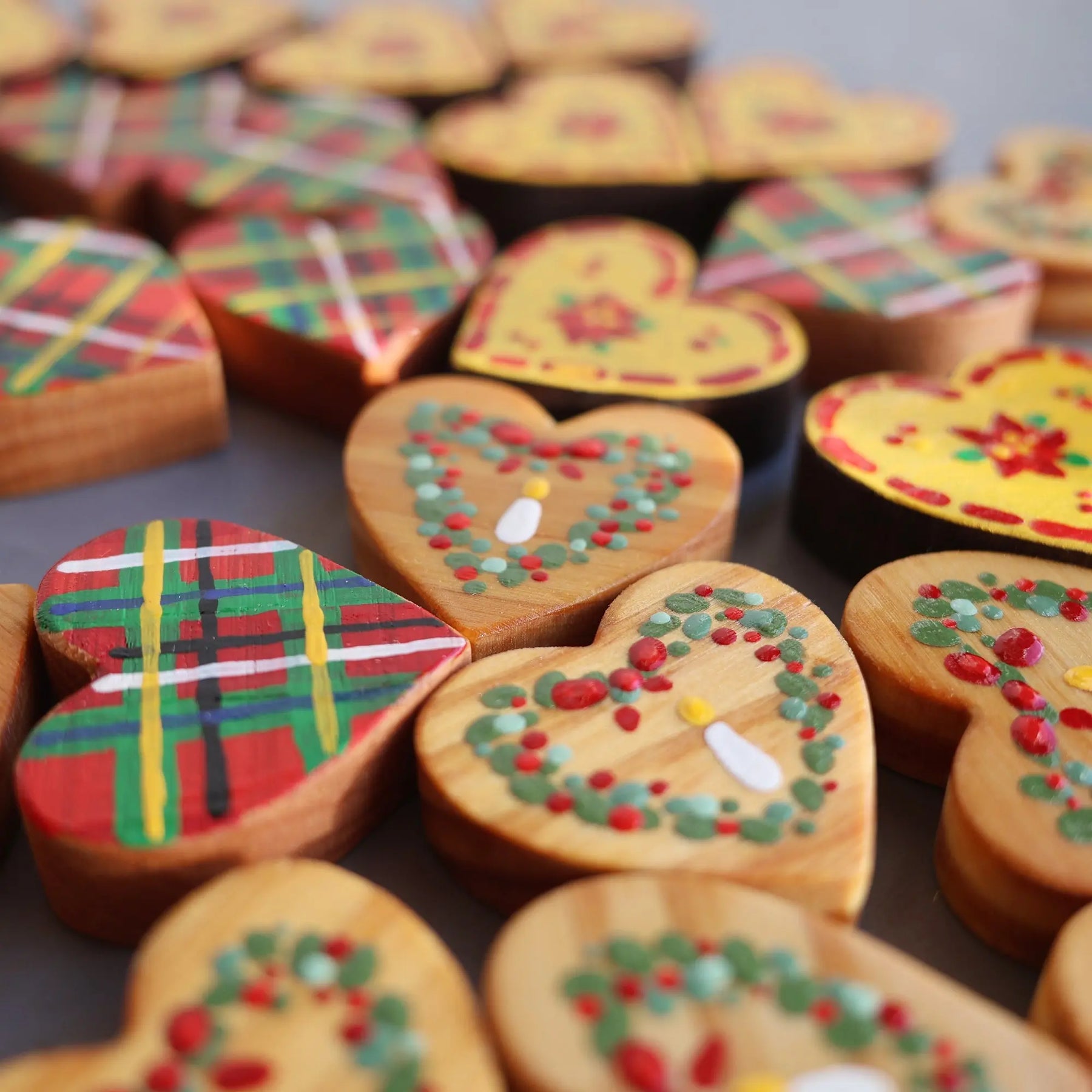 Hand-Painted Hearts :: Christmas Edition ✨ by Dennehey Design Co., Southern home decor detail photo 13