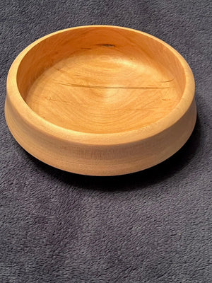 Hand Turned Cherry Wood Bowl – Sculptural Wooden Vessel with Hand-Rubbed Wax Finish Paw Paw’s Woodshop of Mississippi