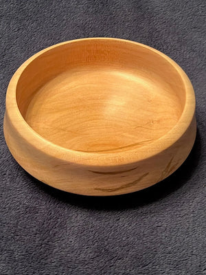 Hand Turned Cherry Wood Bowl – Sculptural Wooden Vessel with Hand-Rubbed Wax Finish Paw Paw’s Woodshop of Mississippi