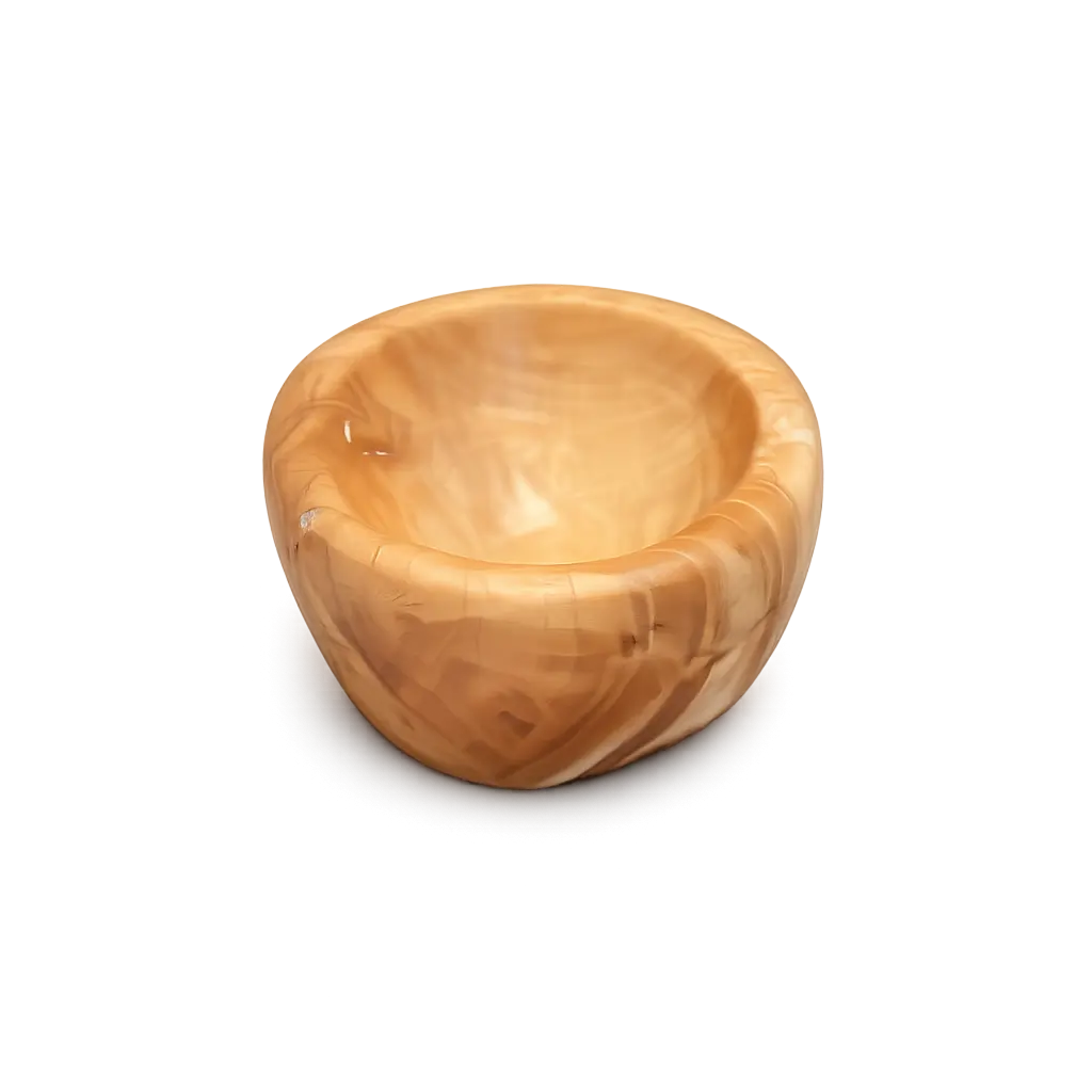 Hand Turned Mini Pecan Wood Bowl – Small Sculptural Catchall, Handmade in Mississippi Paw Paw’s Woodshop of Mississippi