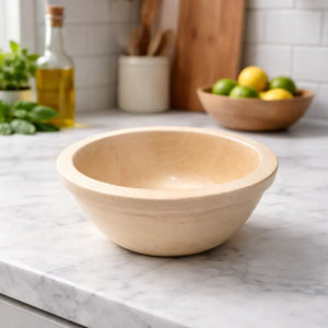 Hand Turned River Birch Wood Bowl – Sculptural Wooden Vessel Paw Paw’s Woodshop of Mississippi