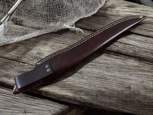 Handcrafted Rosewood Fillet Knife - Precision at 14.4 Damascus Knife Store
