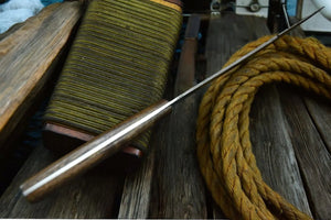 Handmade Damascus Fillet Knife – Walnut Wood Handle Damascus Knife Store