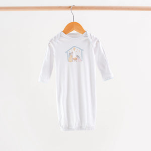 Happy Birthday Jesus Nativity Embroidery Take Me Home Set by Nola Tawk, children's boutique clothing main product photo