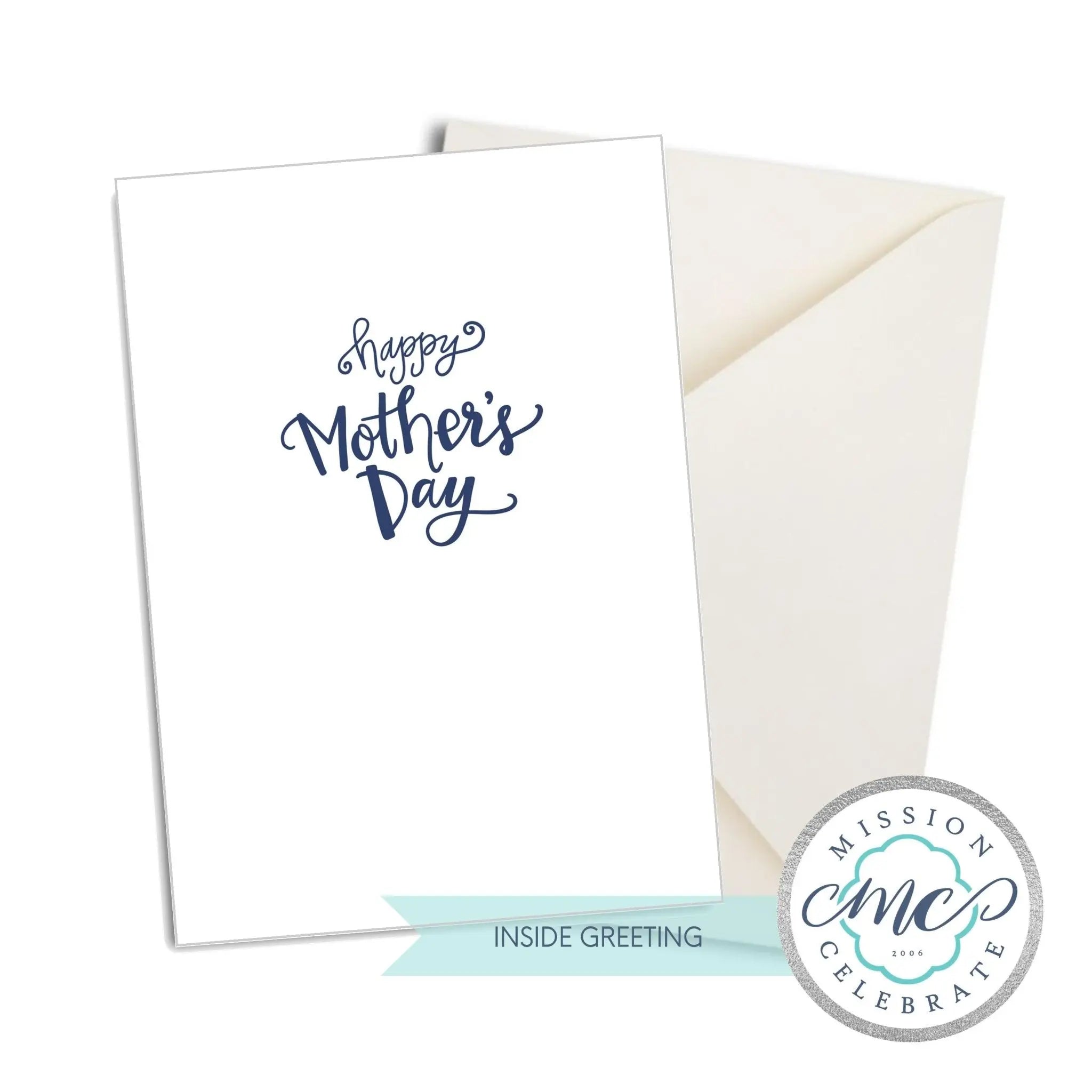 Happy Mother's Day Card - Hand Drawn Art by Mississippi Artist Leslie Gonce