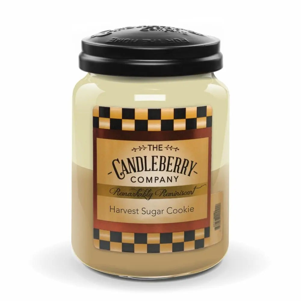 Harvest Sugar Cookie™, Large Jar Candle (Collective) The Candleberry® Candle Company