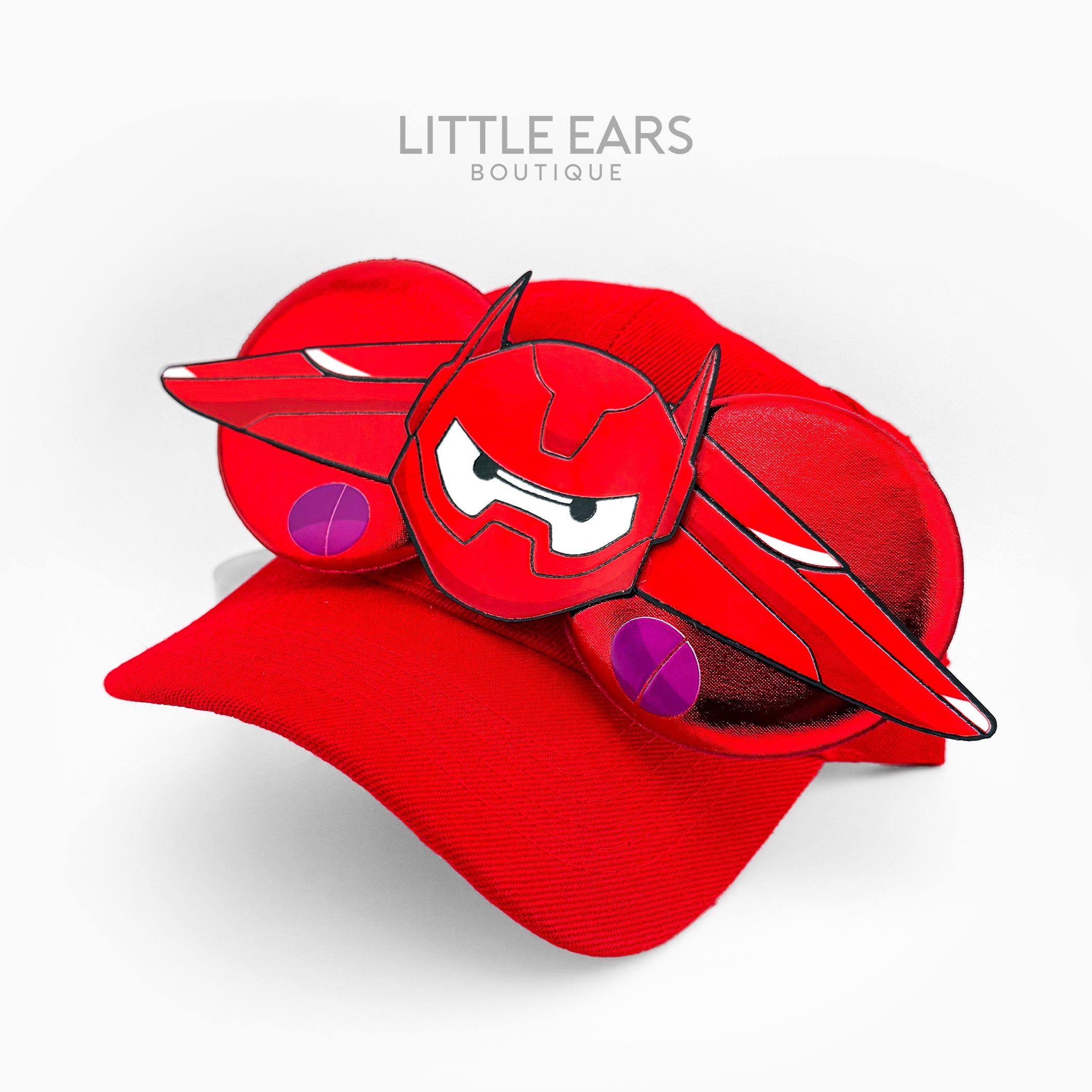 Baymax inspired theme park hat detail by Little Ears Boutique