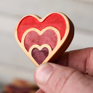 Heart-Shaped Mystery Boxes :: The Love Edition Dennehey Design Co.