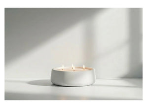 Hearth refillable candle bowl by Believe Candle