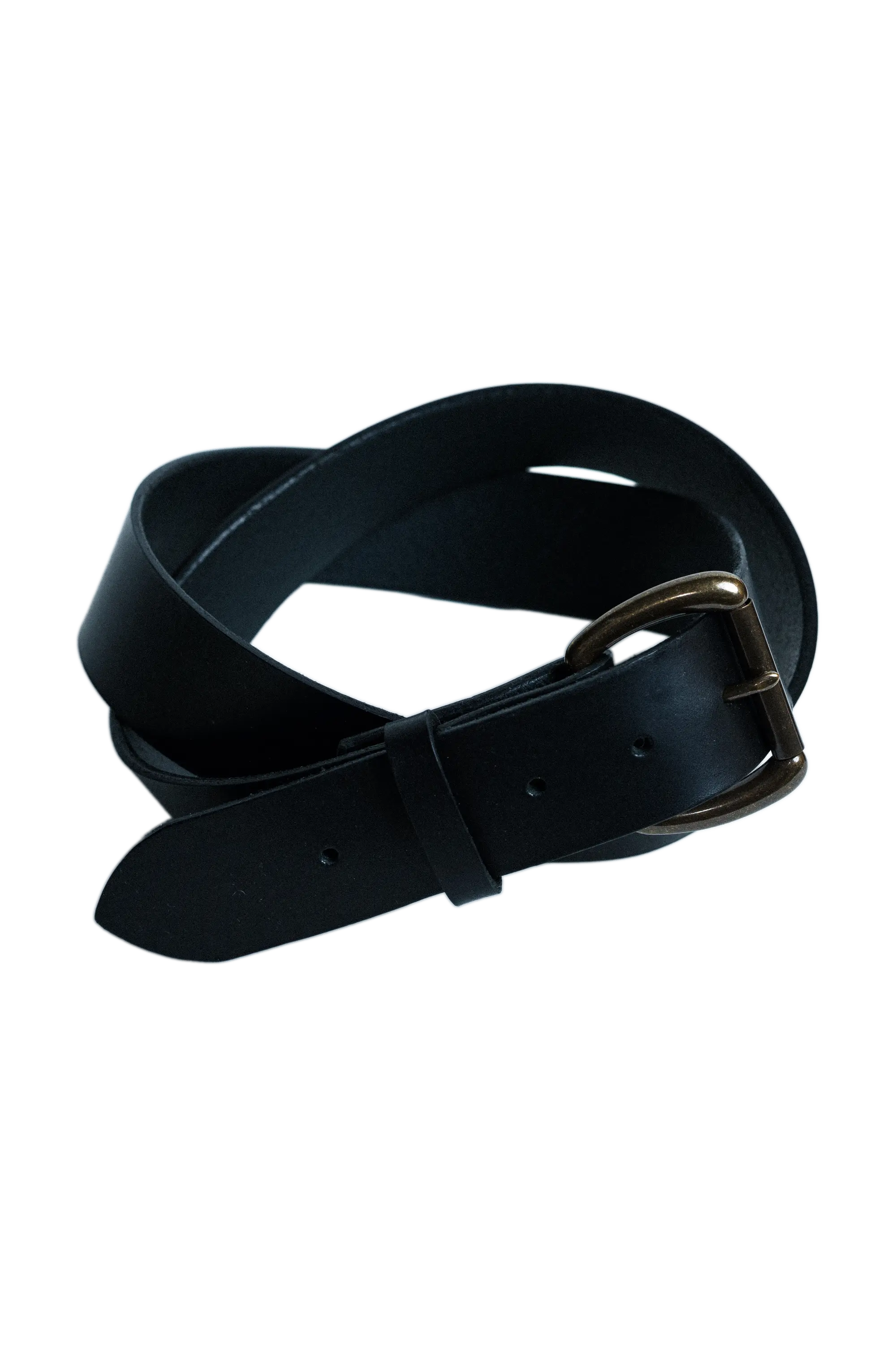 Heavy Duty Belt - Black by Loyal Stricklin, handmade leather goods main product photo