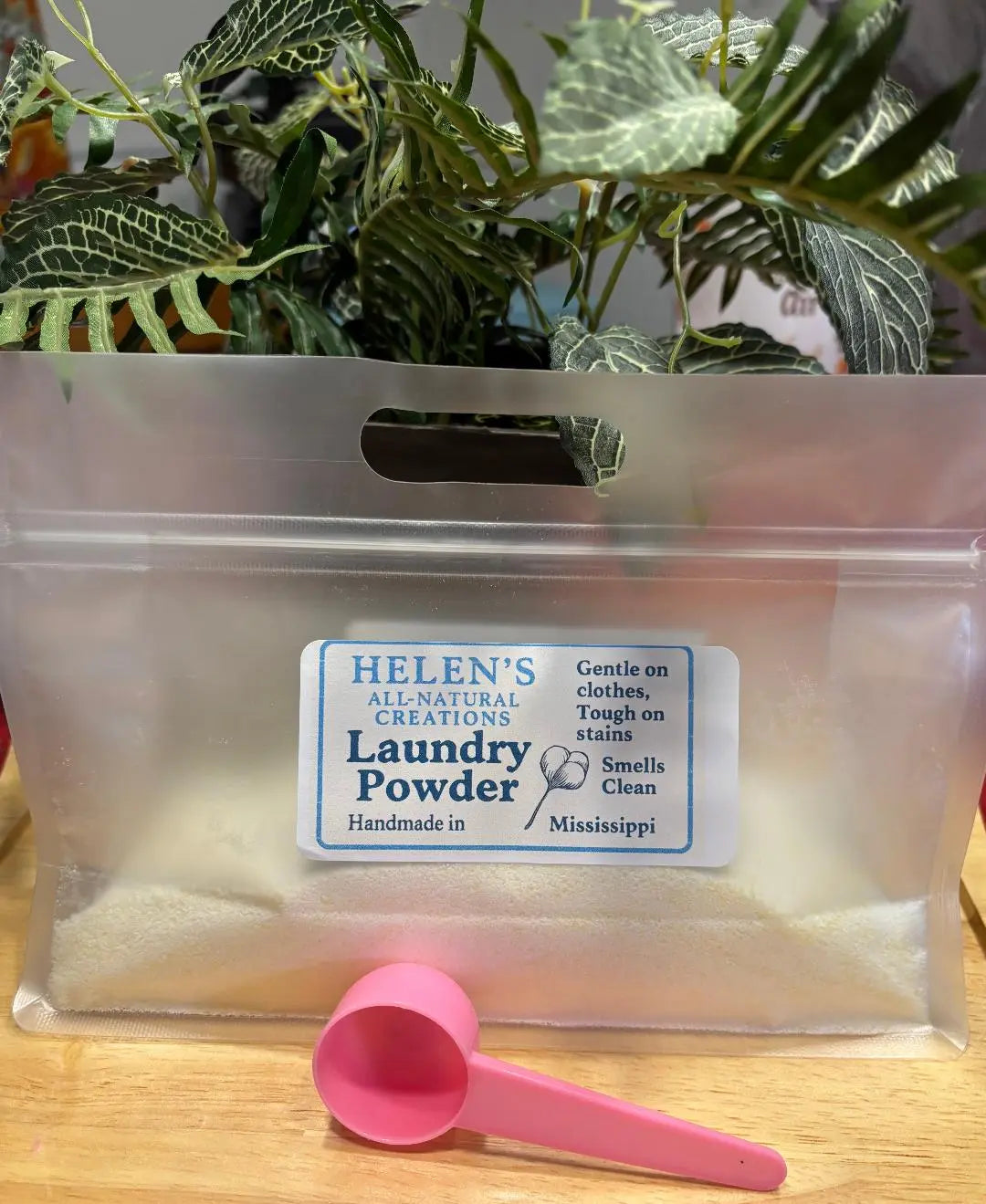 Helen’s All-Natural Laundry Powder (48 Loads) by Helen's All Natural Creations, laundry detergent detail photo 2