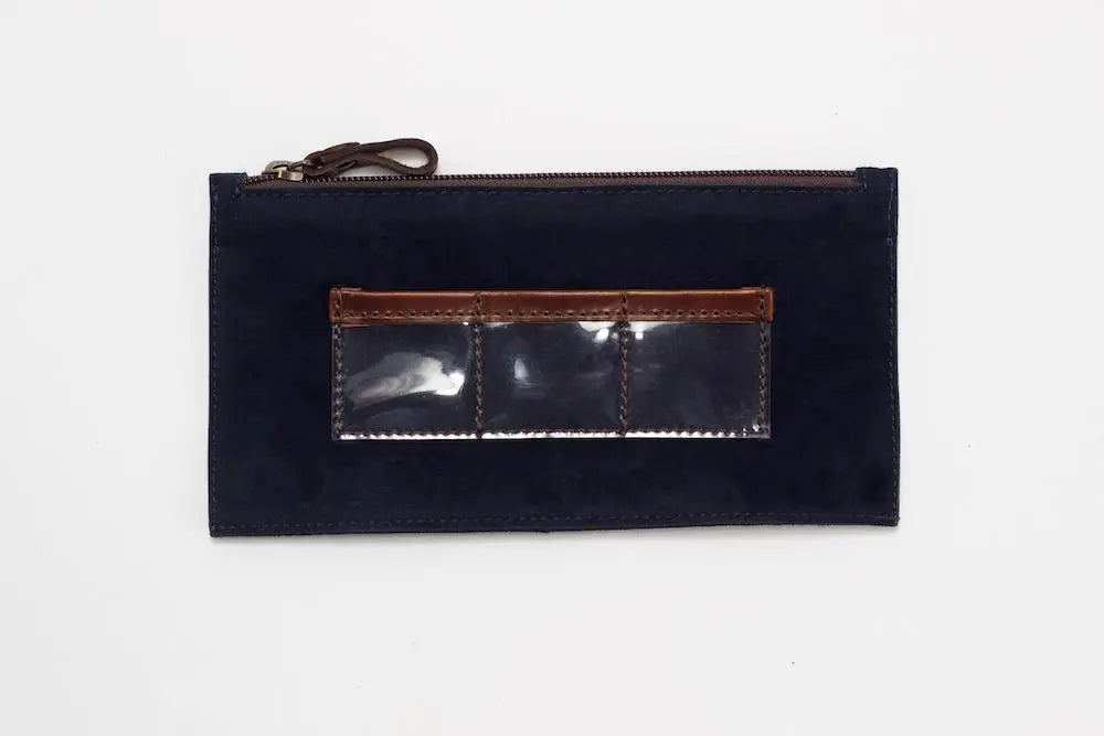 Heritage Leather "Doc" Electronics Organizer / Toiletry Kit by Mission Mercantile Leather Goods, natural skincare detail photo 8