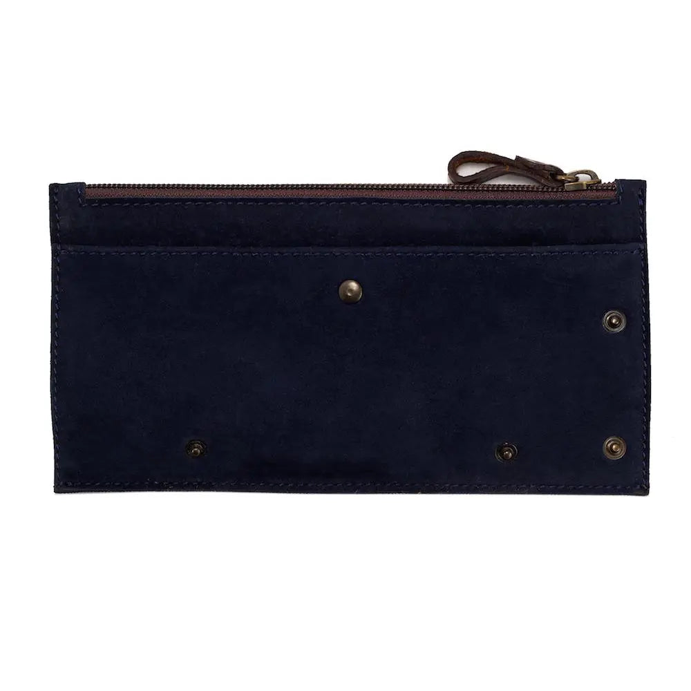 Heritage Leather "Doc" Electronics Organizer / Toiletry Kit by Mission Mercantile Leather Goods, natural skincare detail photo 22
