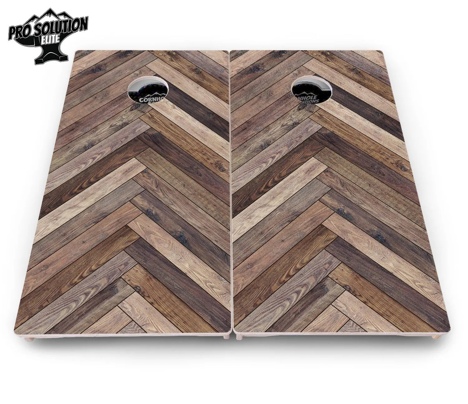Herringbone Cornhole Boards - Pro Solution Elite Series by Cornhole Solutions, handmade jewelry detail photo 4