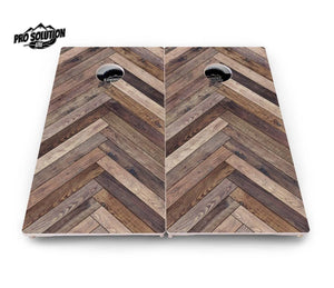 Herringbone Cornhole Boards - Pro Solution Lite Series Cornhole Solutions