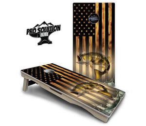 Hidden Deer & Fish Cornhole Boards - Pro Solution Elite Series by Cornhole Solutions, custom cornhole board detail photo 8