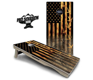 Hidden Turkey Flag Cornhole Boards - Pro Solution Elite Series Cornhole Solutions