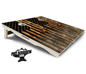 Hidden Turkey Flag Cornhole Boards - Pro Solution Elite Series Cornhole Solutions