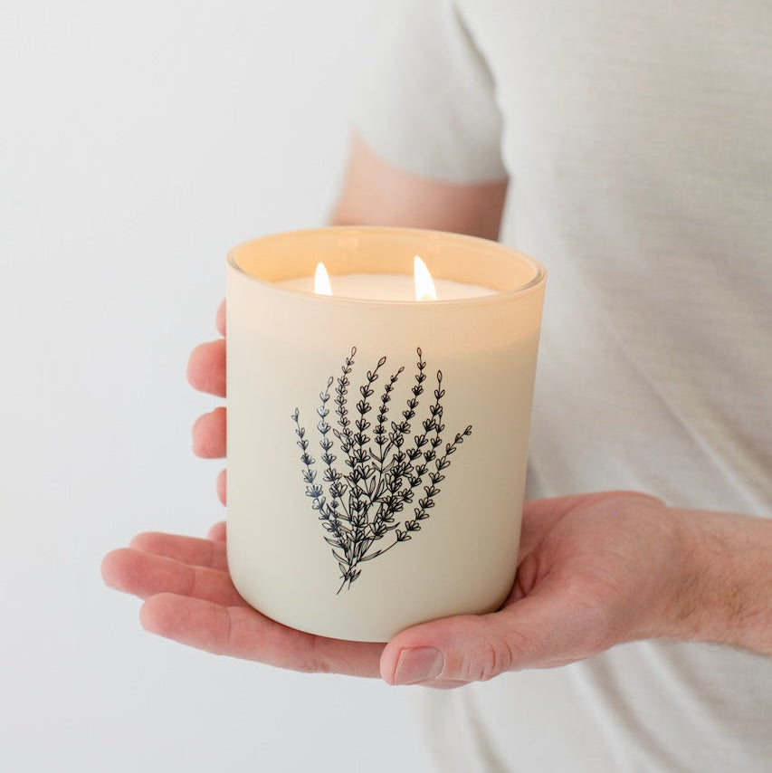 12oz Duvet Luxury Soy Candle by Jack Be Nimble Candles image 4
