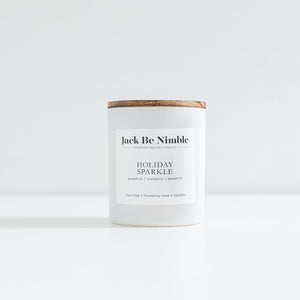11 oz Holiday Sparkle Soy Candle by Jack Be Nimble Candles image 3