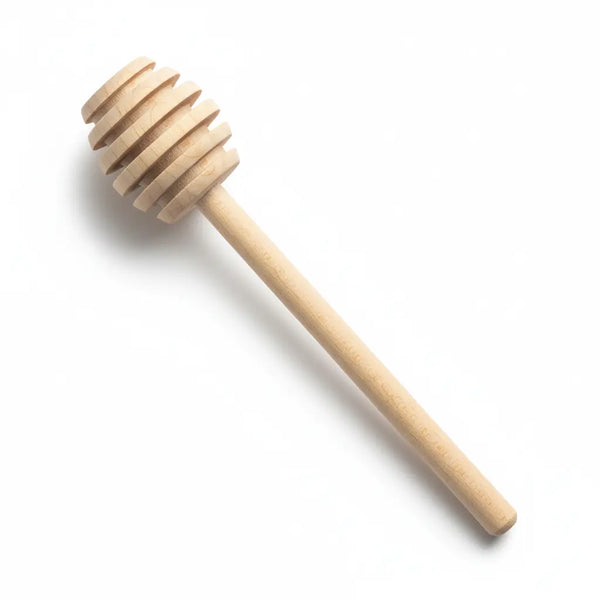 Honey Dipper - 6 Inch Wooden Honey Drizzler Spoon by Chilton Bee Company, Southern food gift main product photo