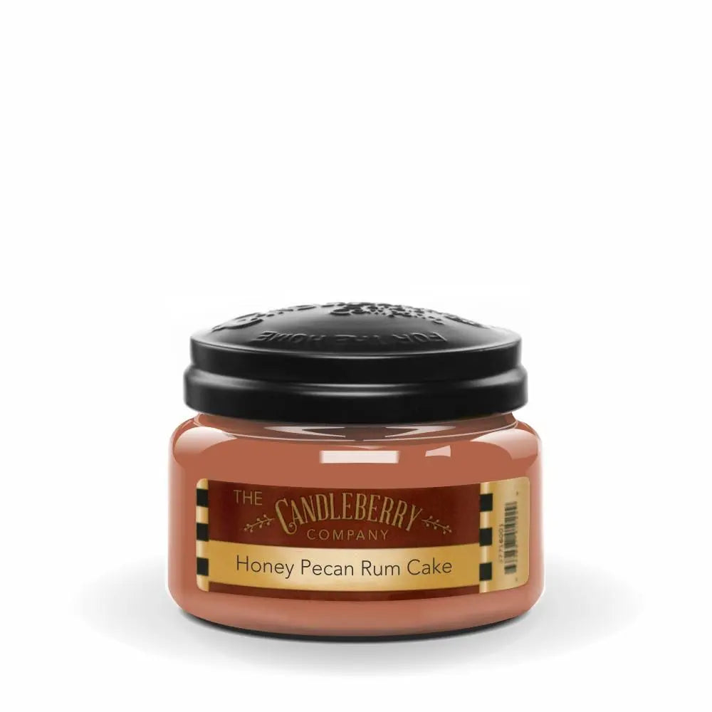 Honey Pecan Rum Cake™, Small Jar Candle (Collective) by The Candleberry® Candle Company, Southern food gift main product photo