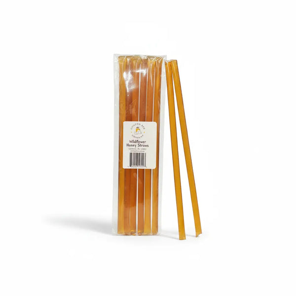 Honey Straws - Pure Alabama Wildflower Honey Sticks by Chilton Bee Company, Southern food gift main product photo