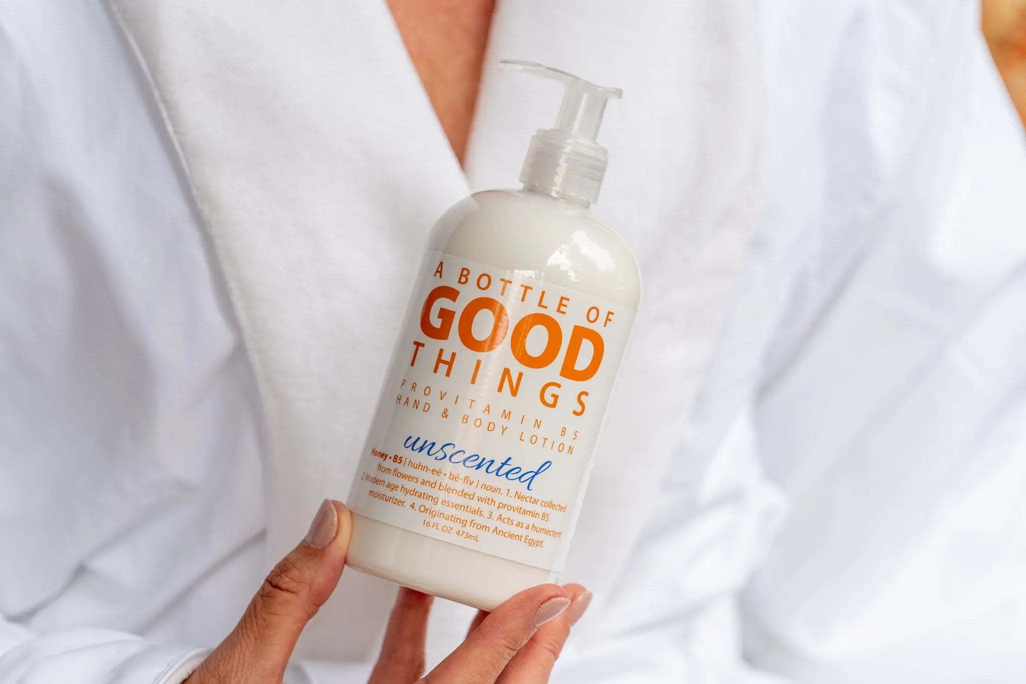 Honey•B5 UNSCENTED Lotion ~ 16 oz. Essential Journeys