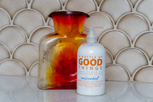 Honey•B5 UNSCENTED Lotion ~ 16 oz. by Essential Journeys, Southern food gift detail photo 6