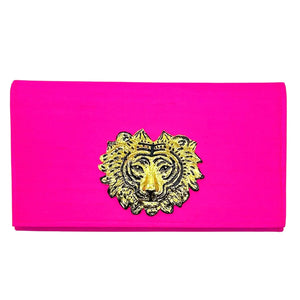 Hot Cindy Clutch by Garland Bags, handmade leather goods detail photo 2