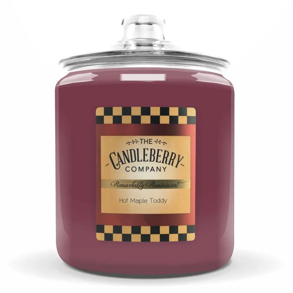 Hot Maple Toddy®, 4 - Wick, Cookie Jar Candle (Collective) The Candleberry® Candle Company