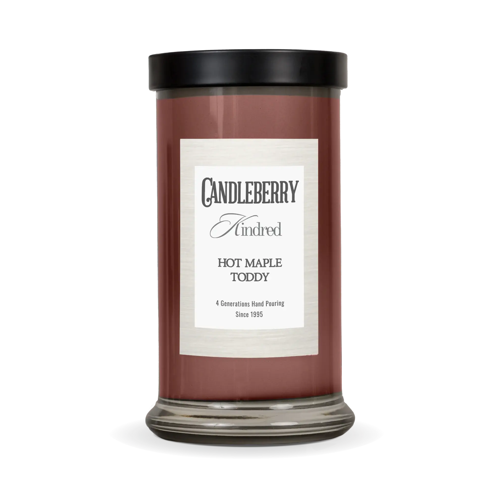 Hot Maple Toddy®, Kindred, Large Jar Candle (Collective) by The Candleberry® Candle Company, scented candle main product photo