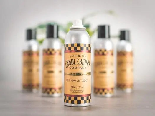 Hot Maple Toddy®, Room Spray (Collective) by The Candleberry® Candle Company, scented candle detail photo 2