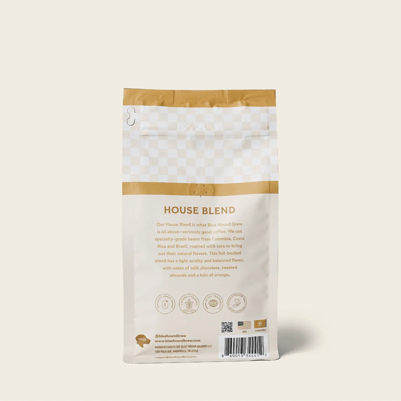 House Blend Coffee by Blue Hound Brew, Southern food gift detail photo 2
