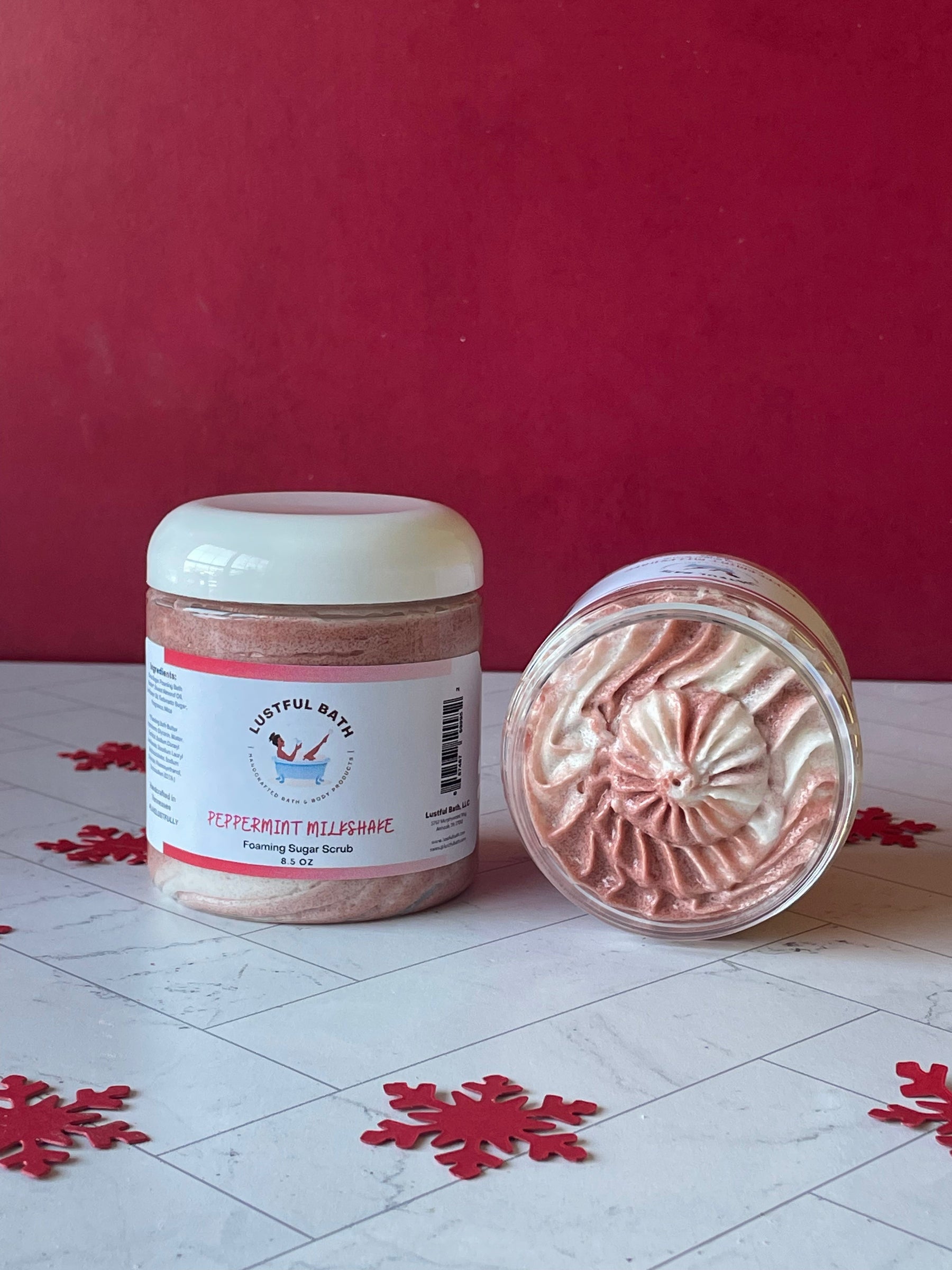 Foaming Sugar Scrub by Lustful Bath, LLC, Southern food gift detail photo 10