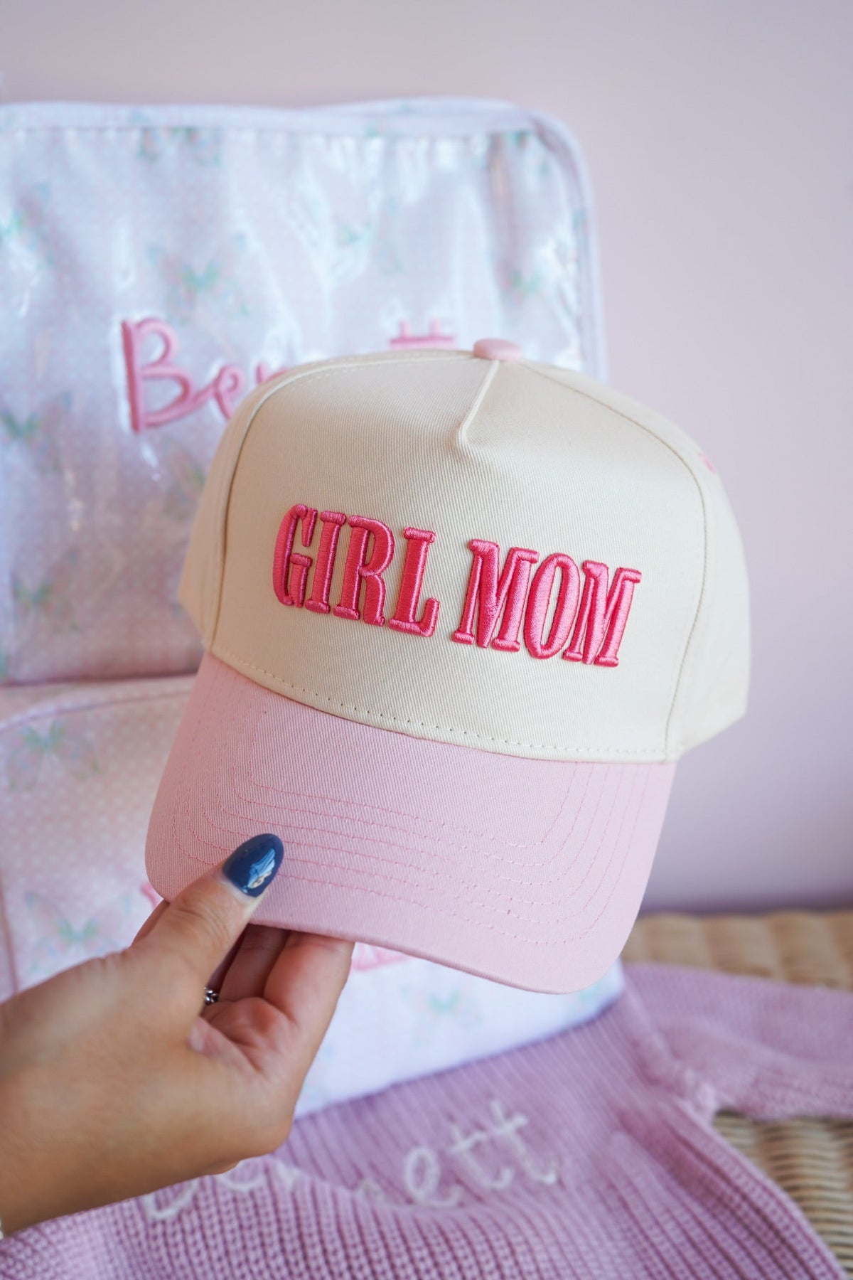 Personalized Mom Trucker Hat