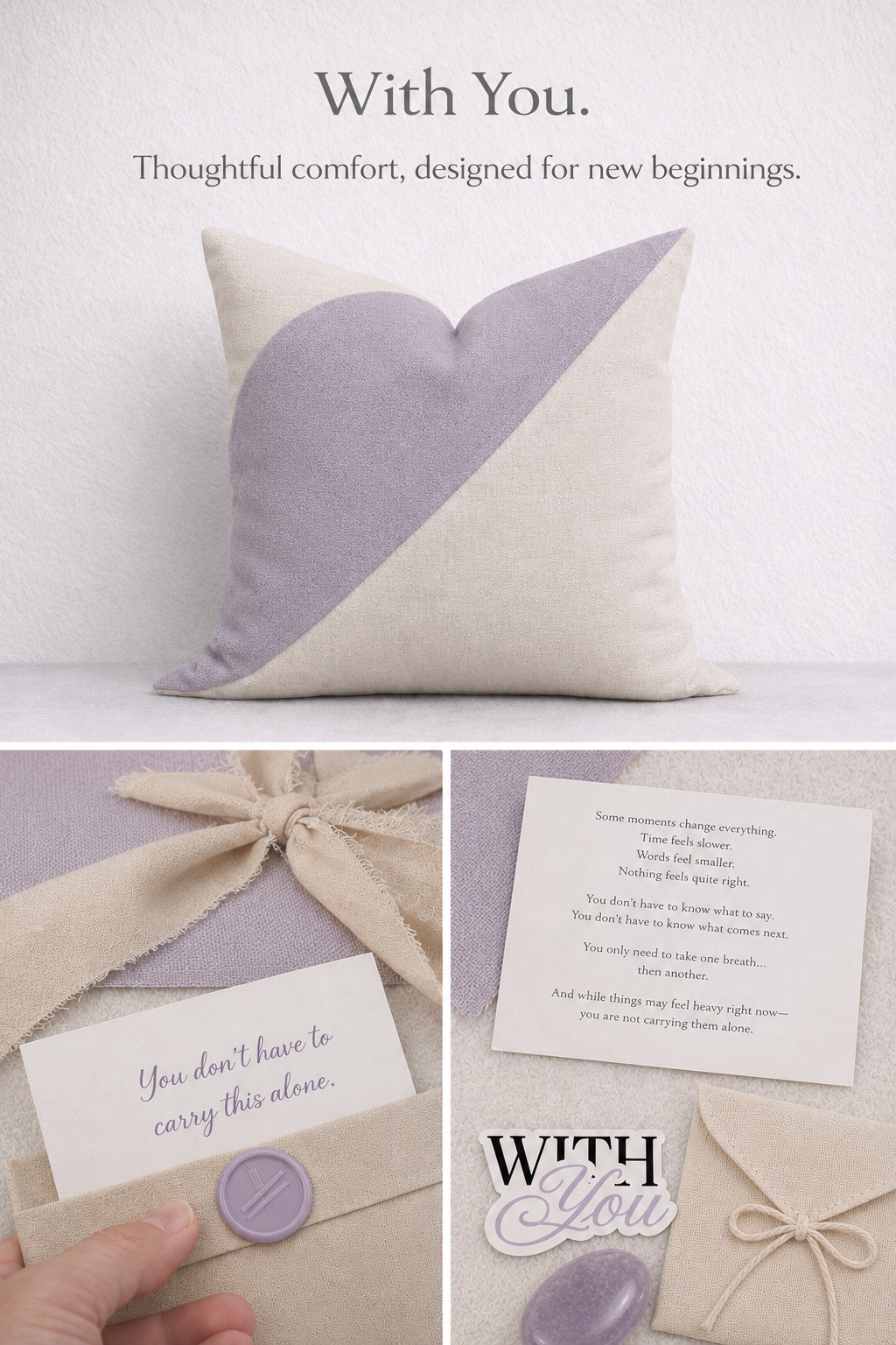 Condolence Pillow Pack Mini by PillowPackShop
