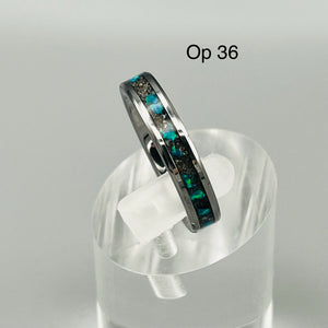 The Taz Opal and Ash Memorial Ring