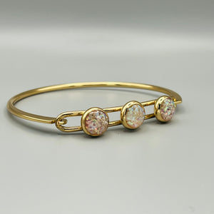 Cremation Ash Memorial Bracelet -Eternal Tides