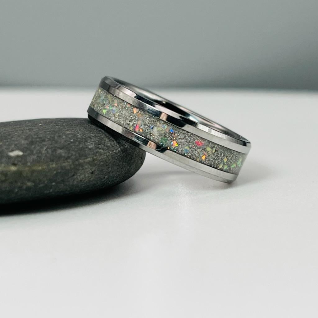 Diamond Sparkle Memorial Ring