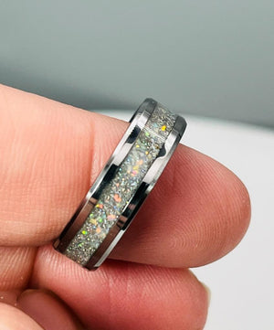 Diamond Sparkle Memorial Ring