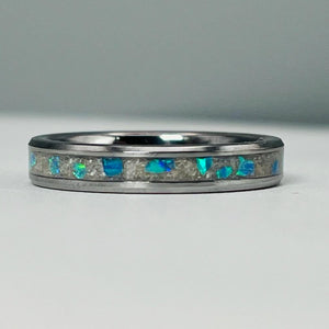 The Taz Opal and Ash Memorial Ring