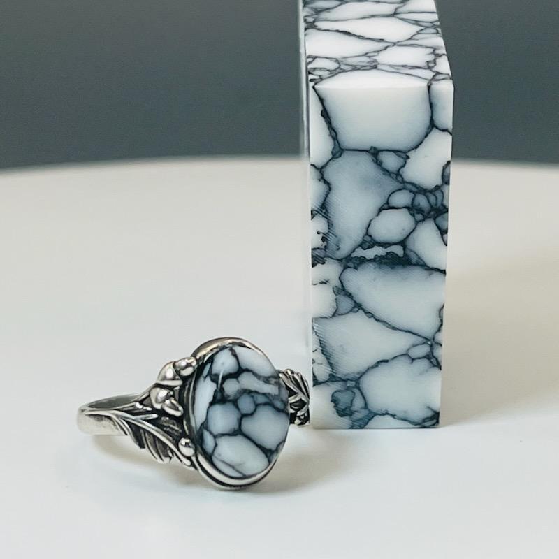 The Weeping Willow Sterling Silver and Tru-Stone Memorial Ring