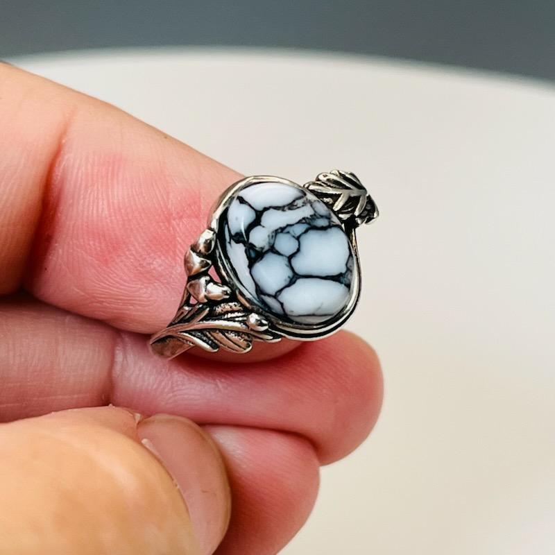 The Weeping Willow Sterling Silver and Tru-Stone Memorial Ring