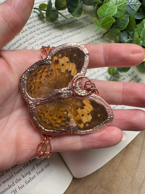 Butterfly and Labradorite Necklace