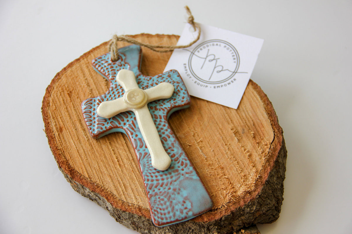 Prodigal Pottery Trinity Cross — product view 2
