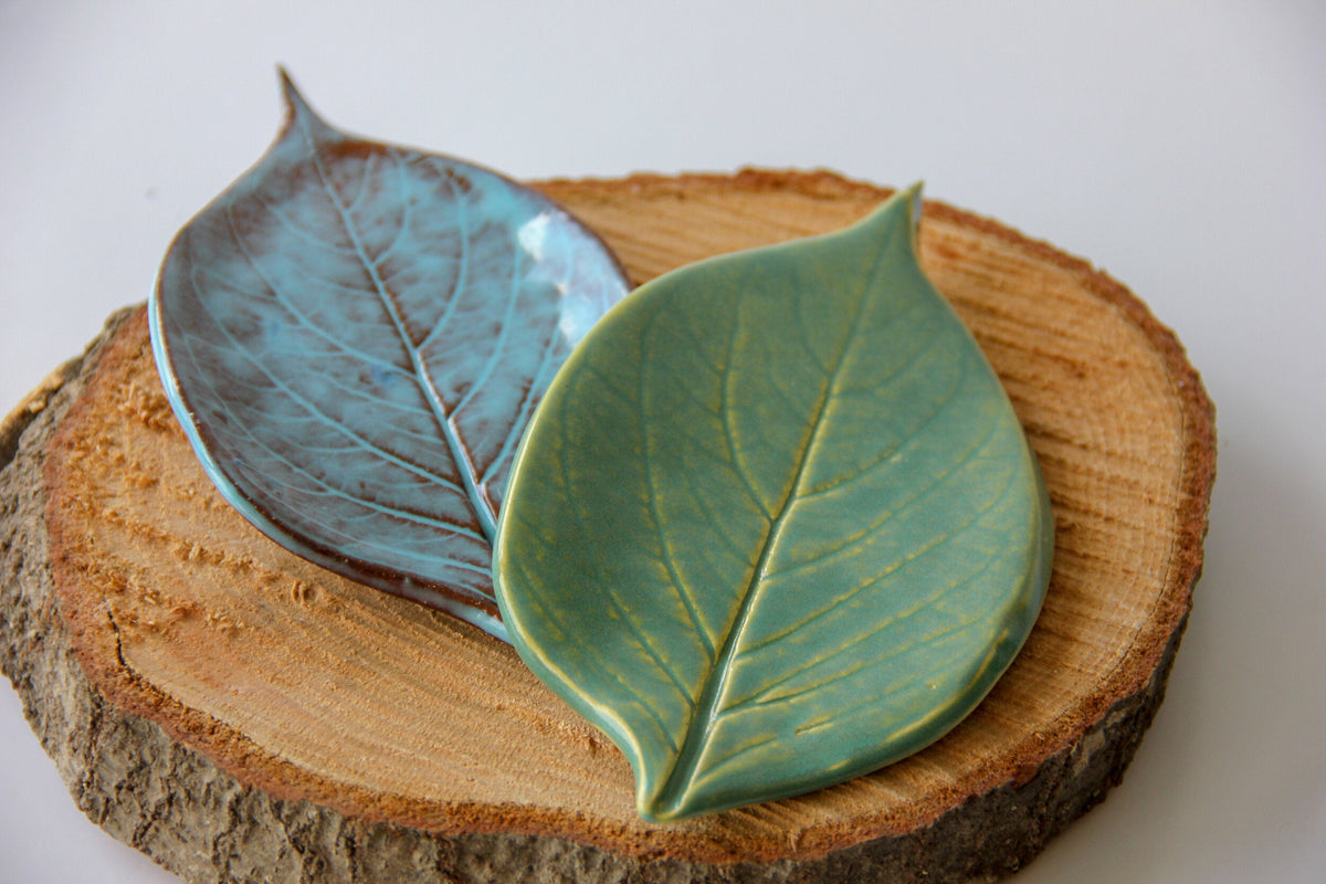 Prodigal Pottery Small Leaf Dish — product view 2
