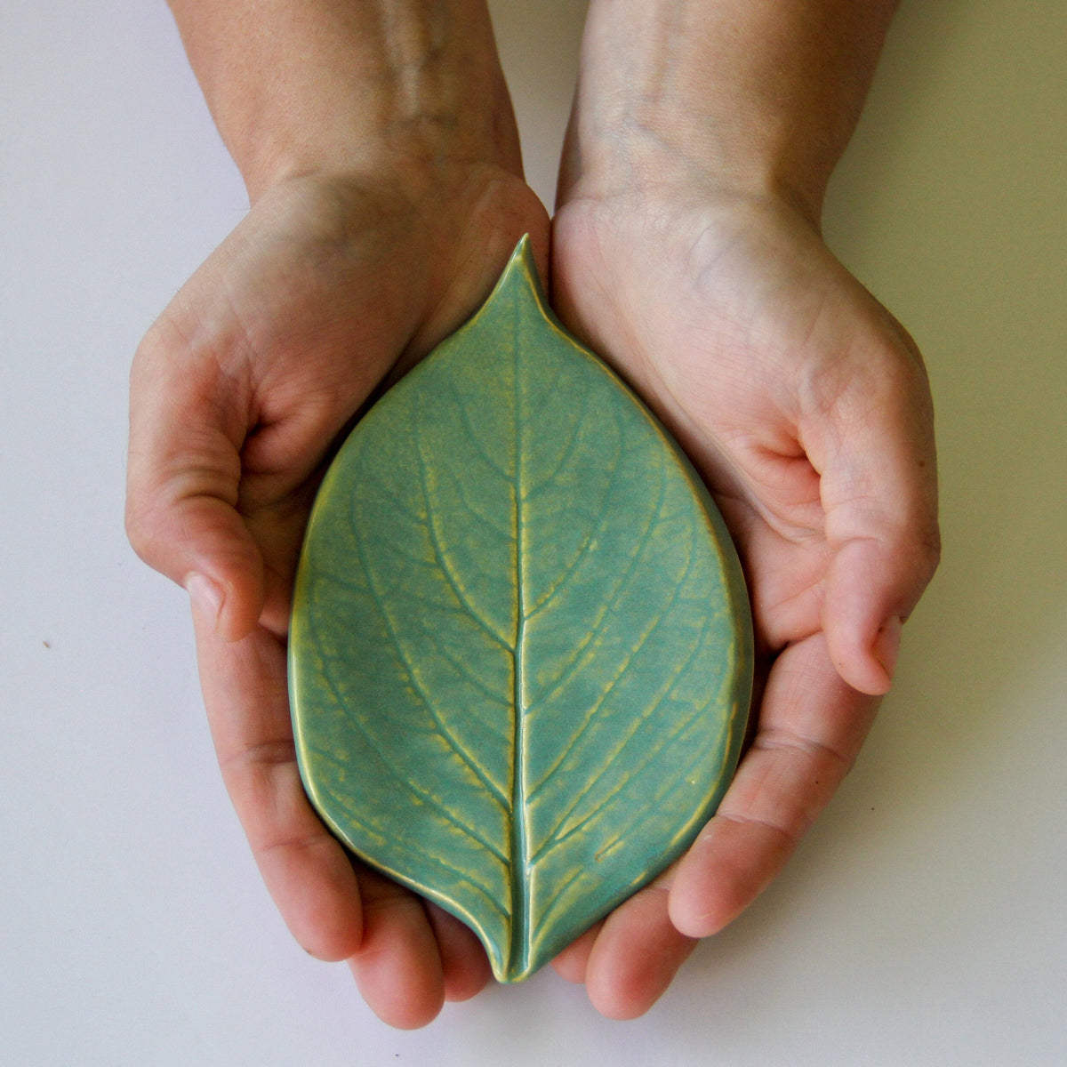 Prodigal Pottery Small Leaf Dish — product view 1