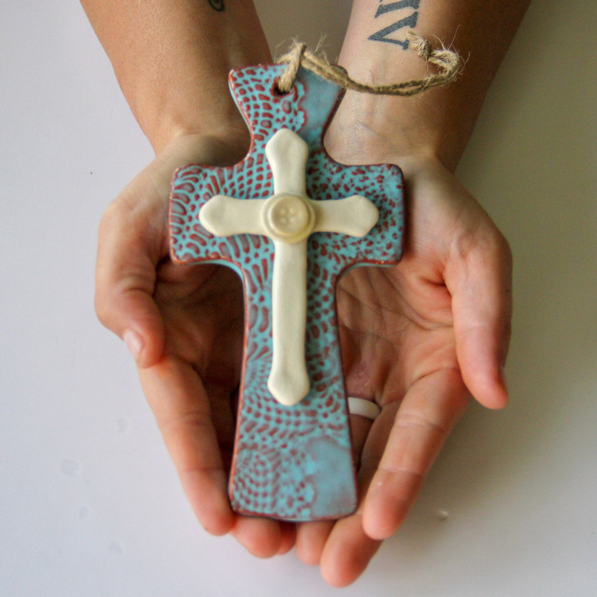 Prodigal Pottery Trinity Cross — product view 1