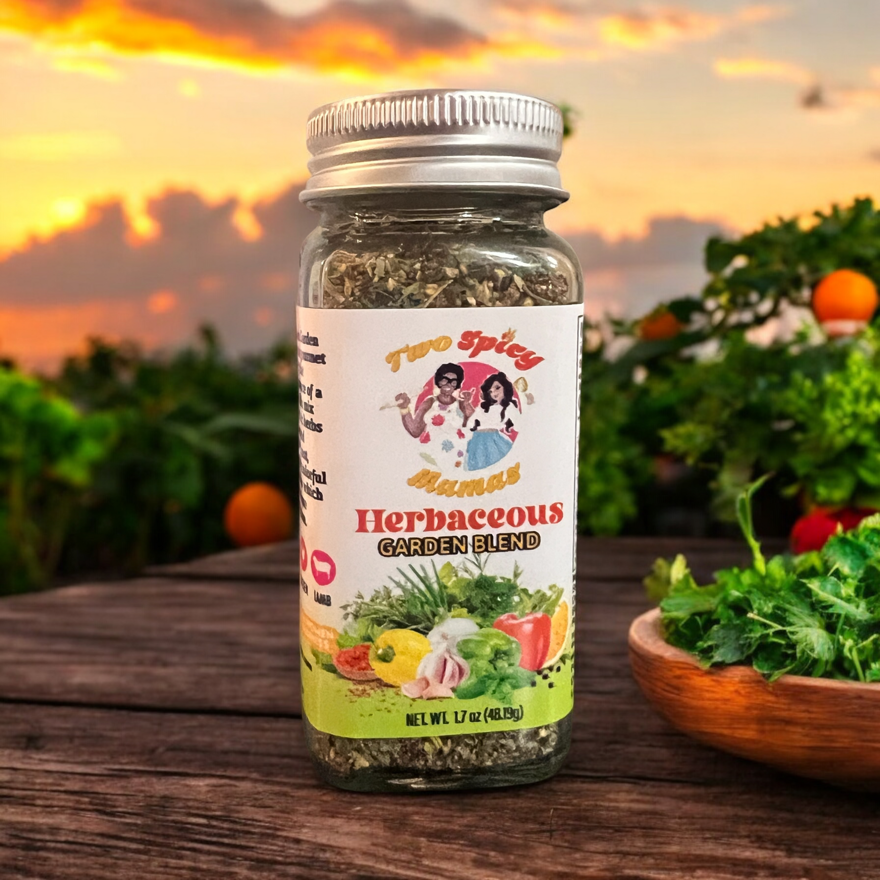 Herbaceous Garden Blend Two Spicy Mamas